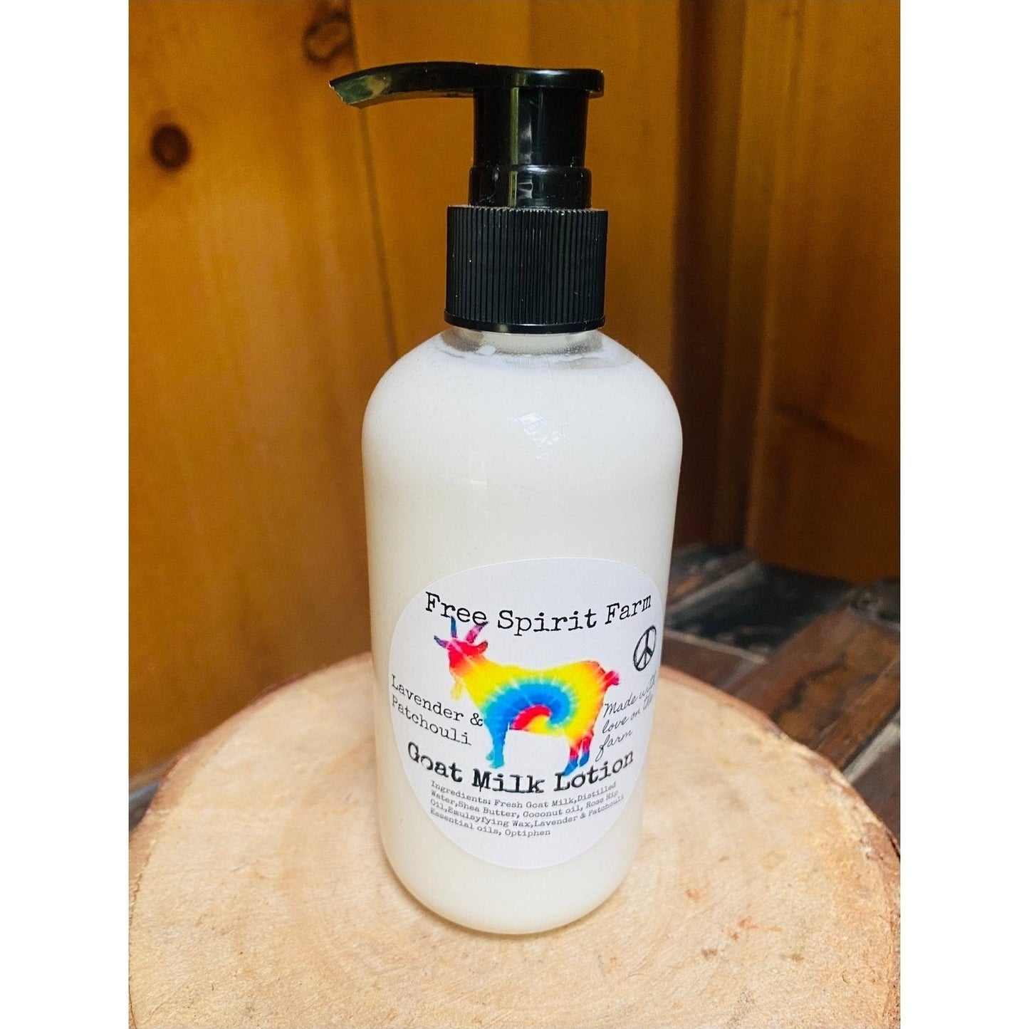 Goat Milk Lotion~ Lavender & Patchouli 8 oz.