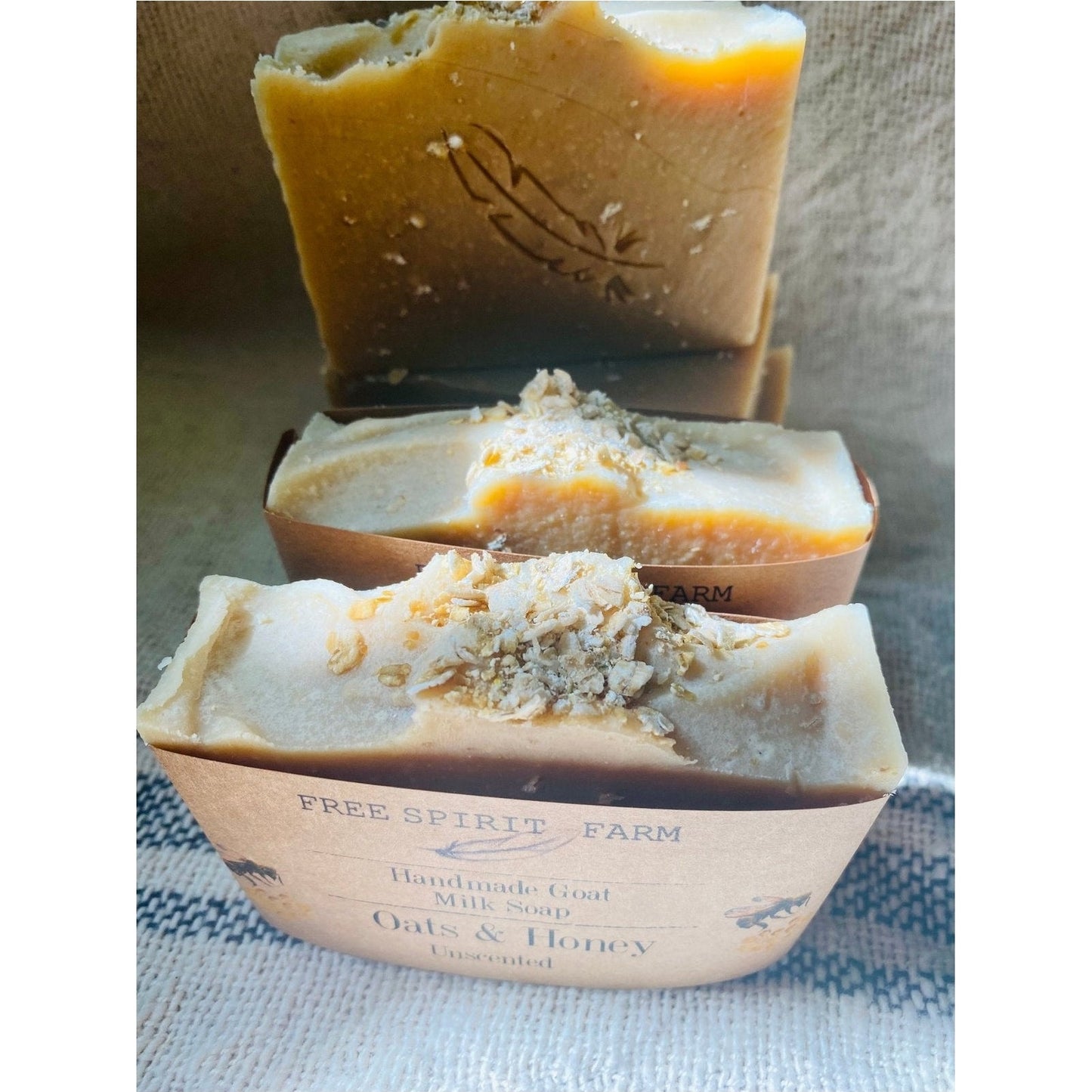 Goat Milk Soap ~ Oats and Honey~ Unscented