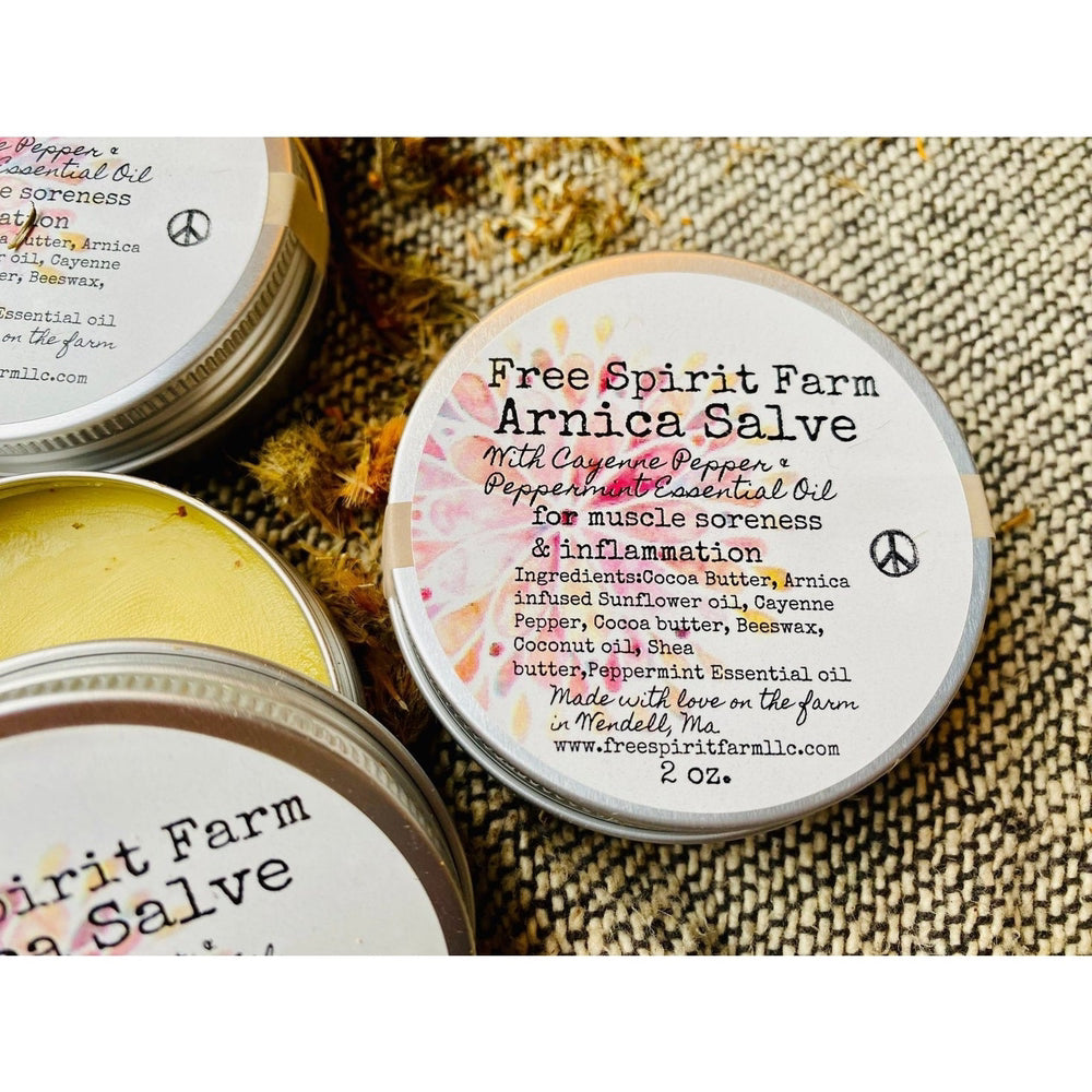 Arnica Salve with Cayenne Pepper & Peppermint oil