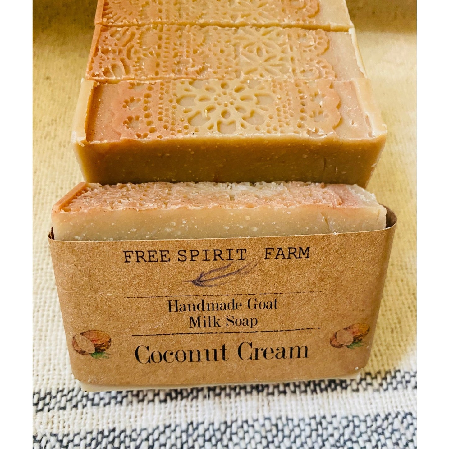 Goat Milk Soap~Coconut Cream