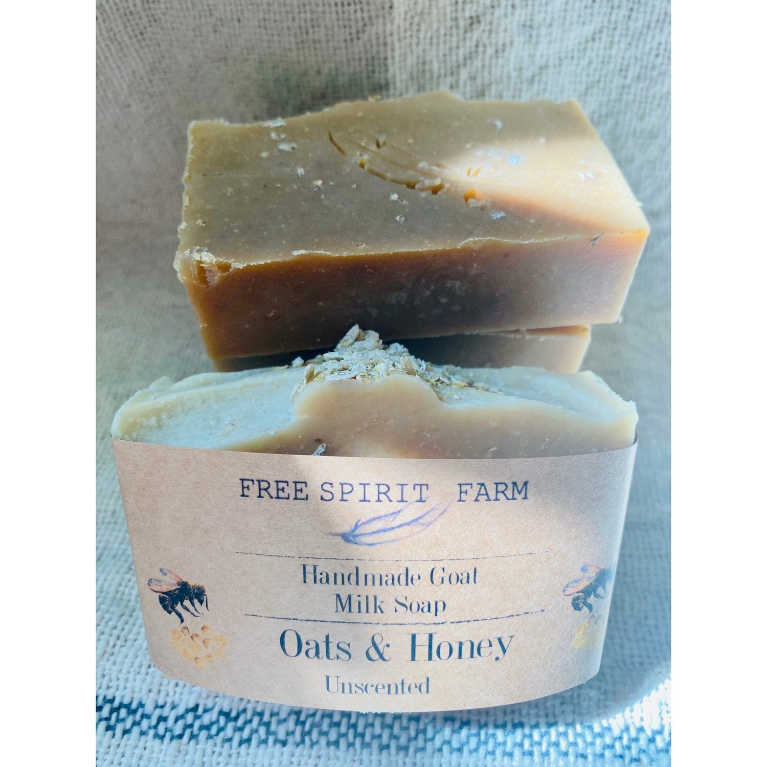 Goat Milk Soap ~ Oats and Honey~ Unscented