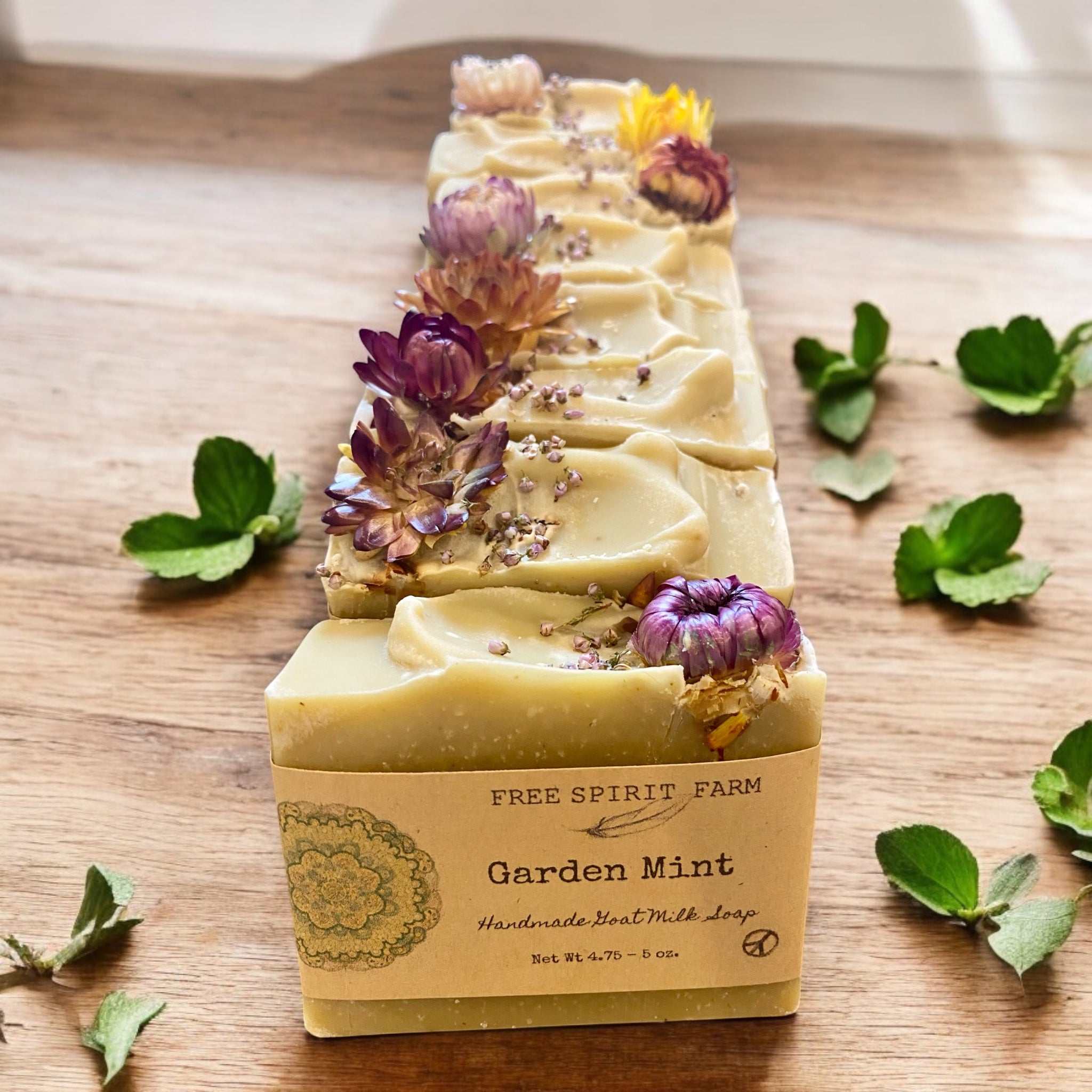 Goat Milk Soap ~ Garden Mint