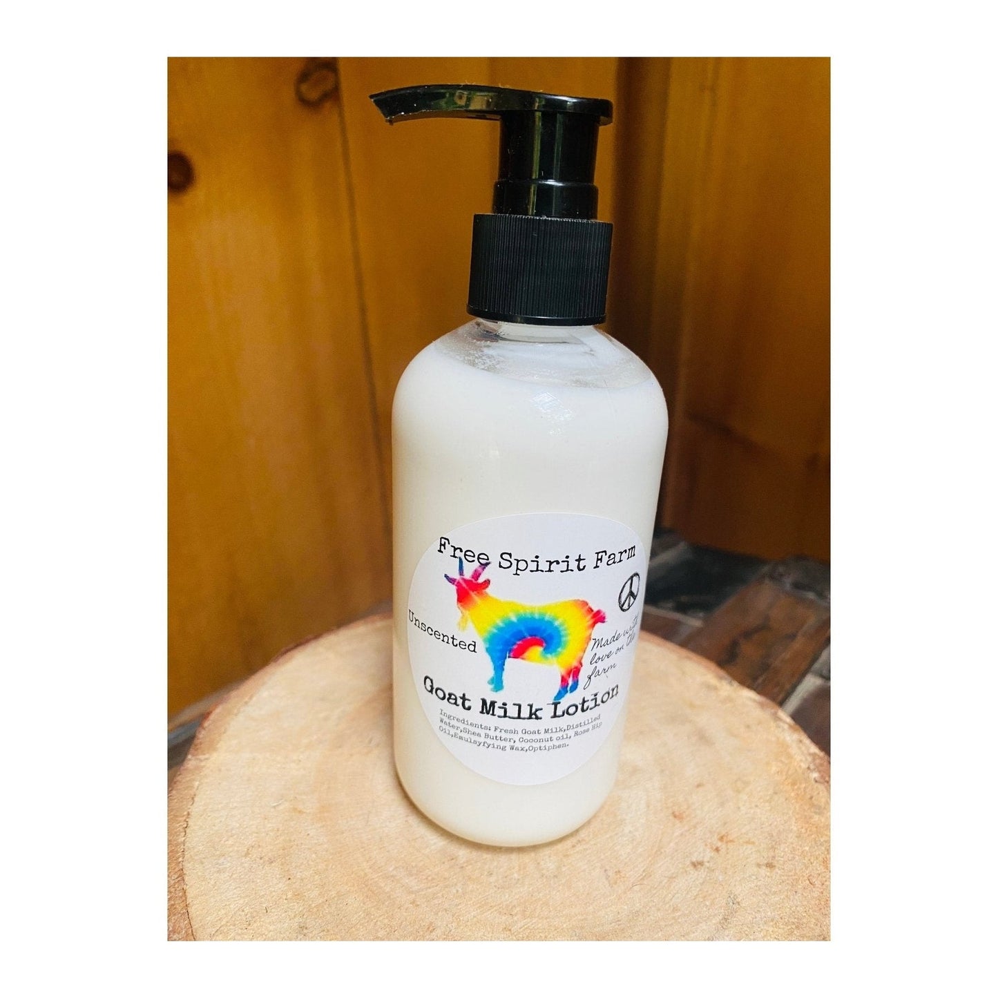 Goat Milk Lotion ~ Unscented 8 oz.