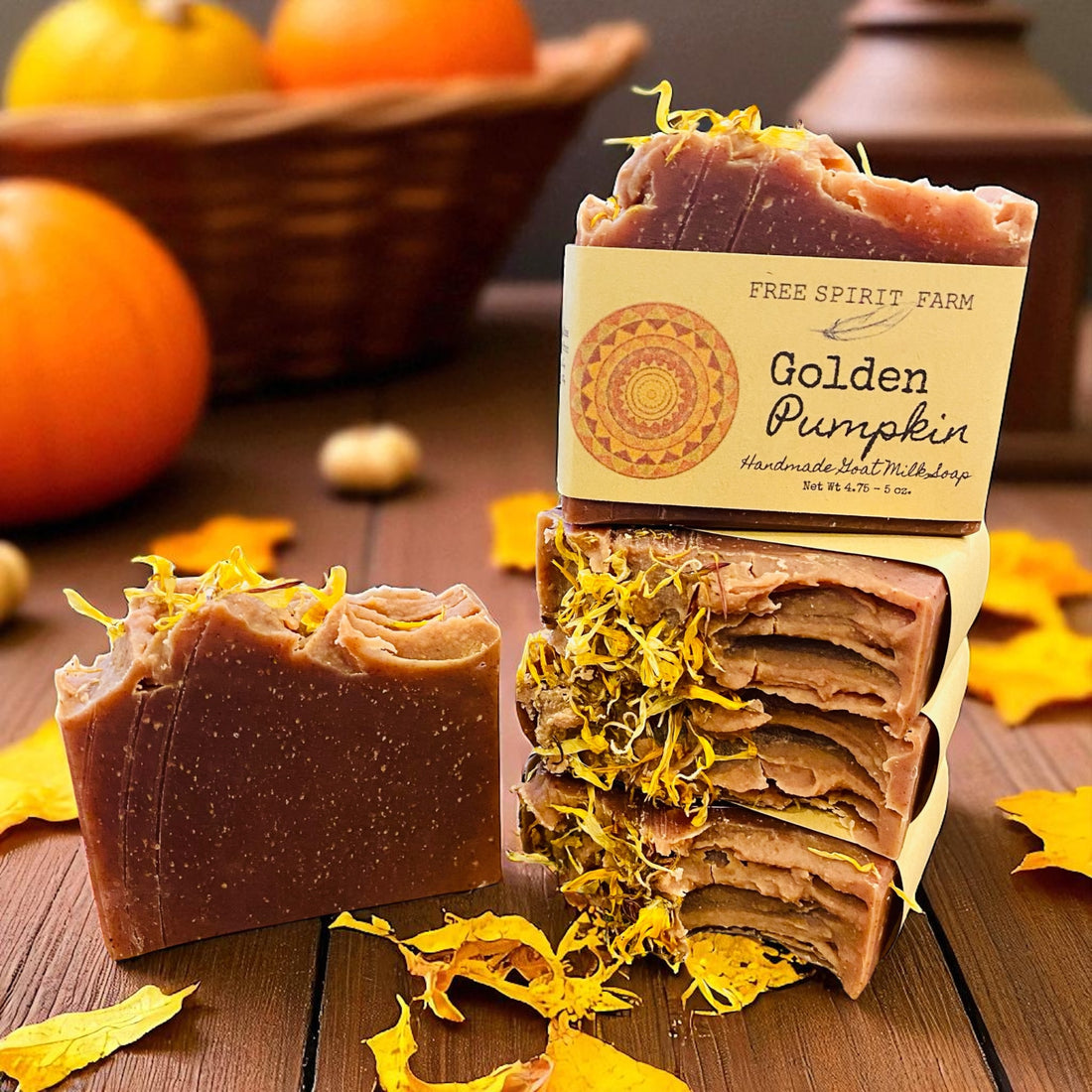 Goat Milk Soap~Golden Pumpkin