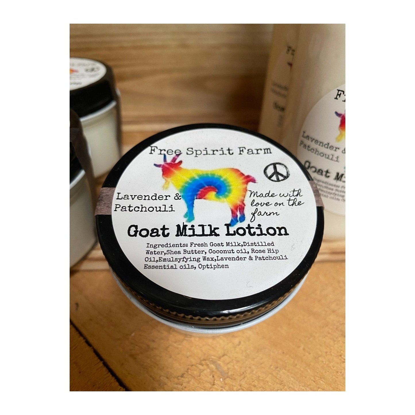 Goat Milk Lotion~ Lavender & Patchouli 4 oz.