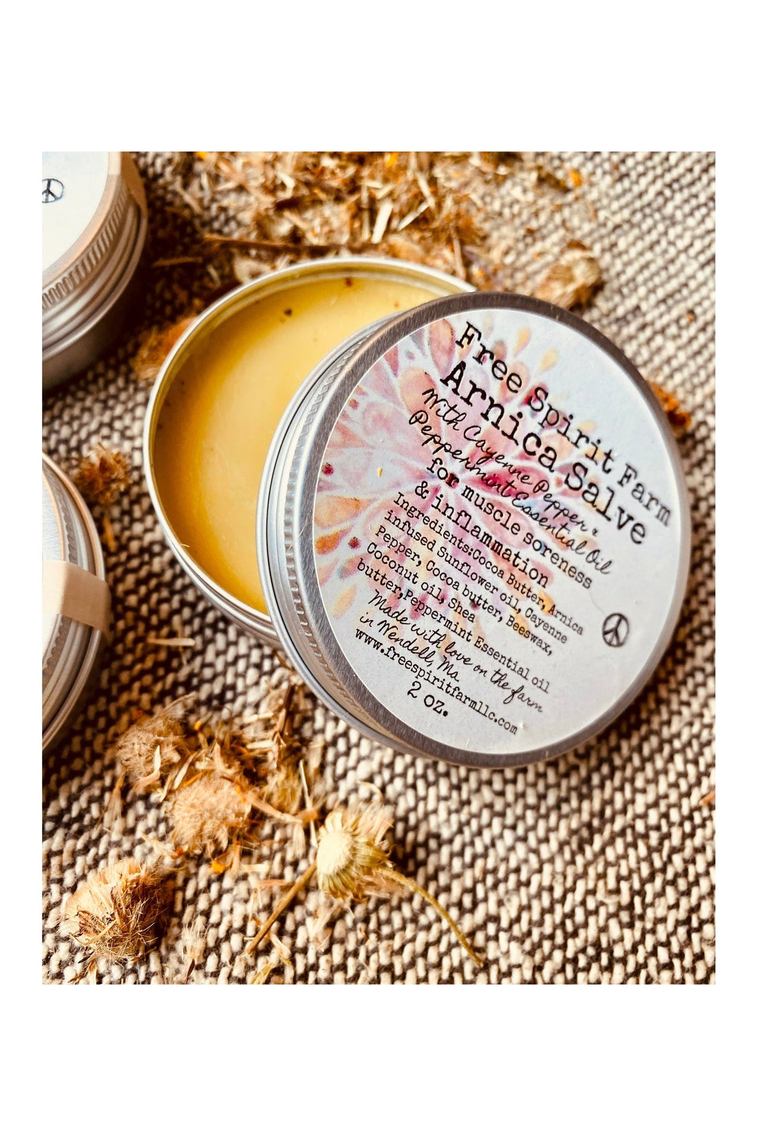 Arnica Salve with Cayenne Pepper &amp; Peppermint oil