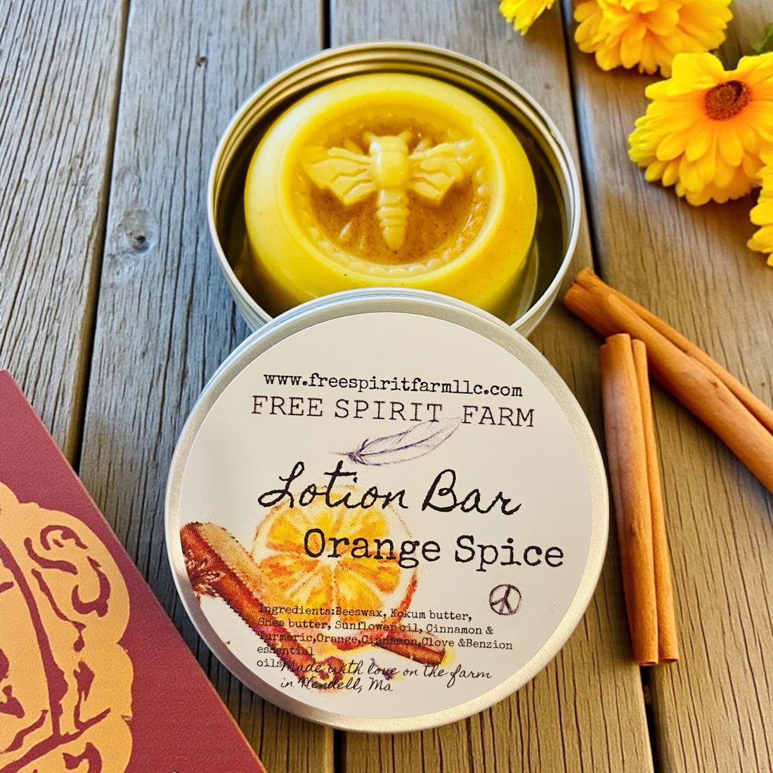 Lotion Bar~Orange Spice