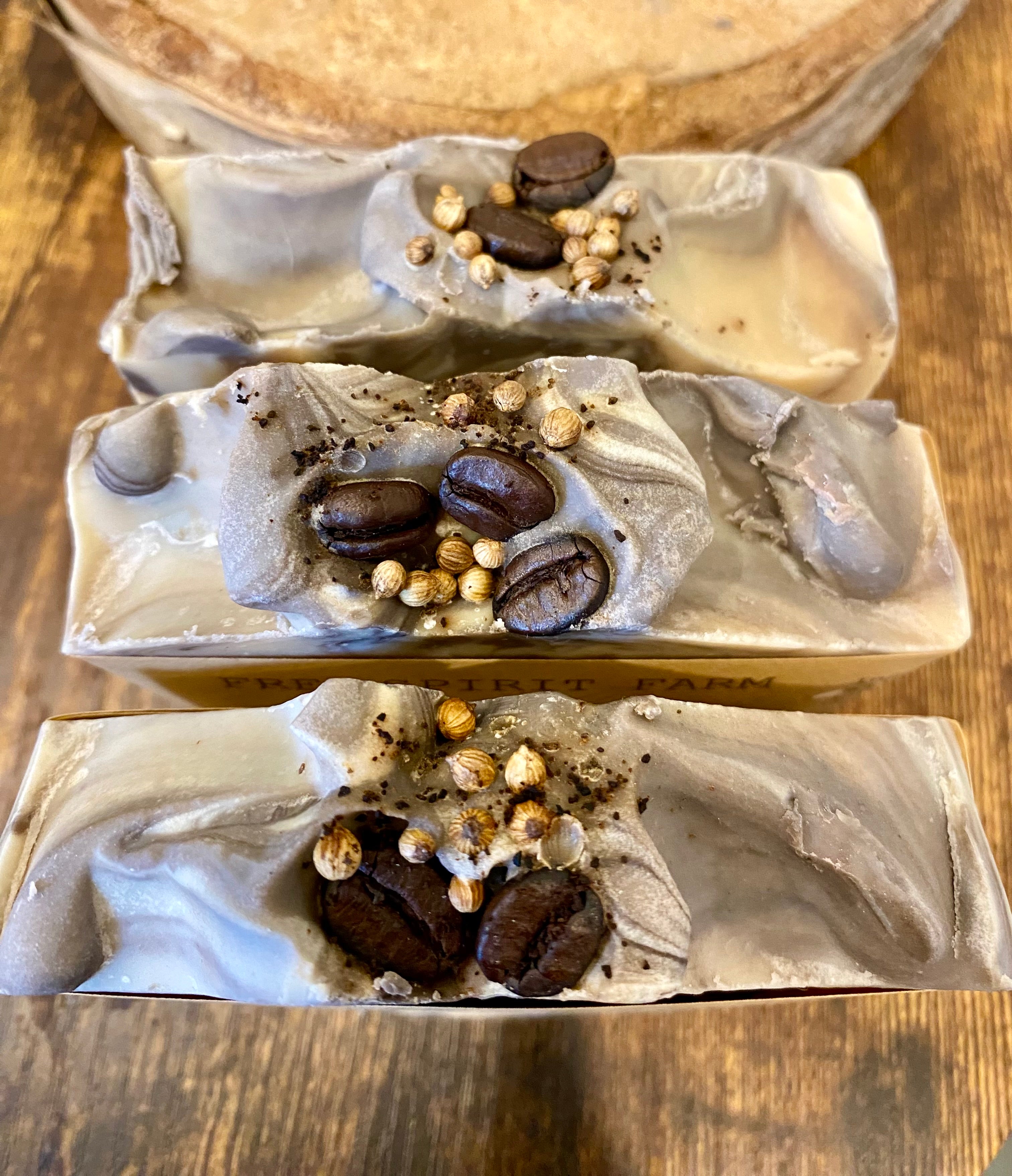 Vegan Soap~ Dark Roast Coffee & Coconut Milk