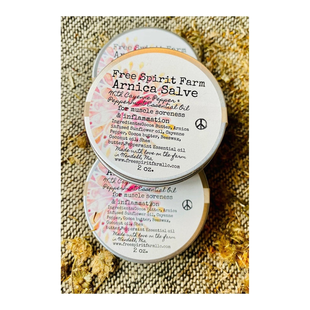Arnica Salve with Cayenne Pepper & Peppermint oil