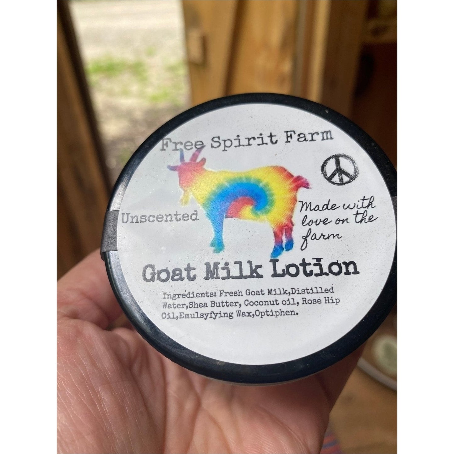 Goat Milk Lotion ~ Unscented 4 oz.
