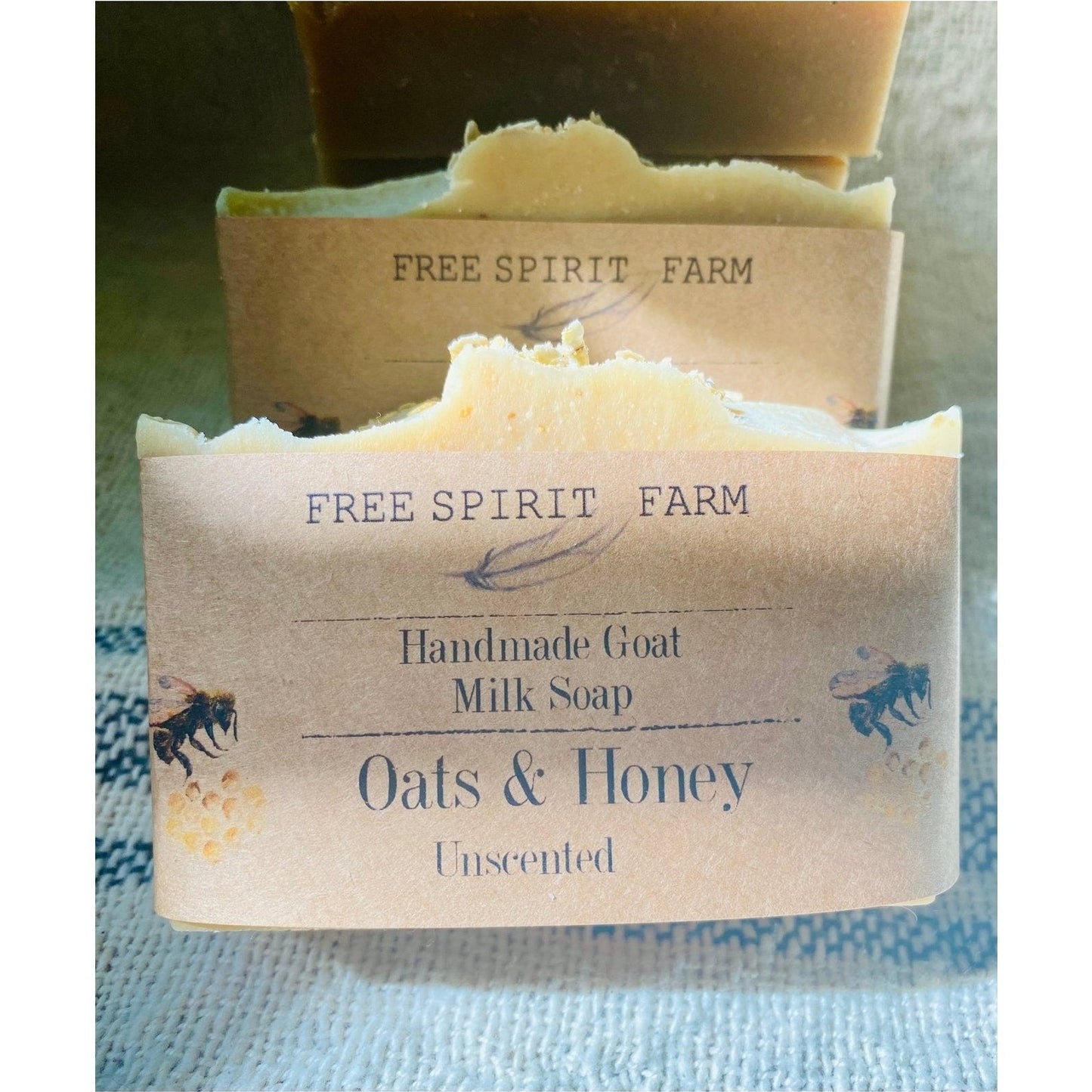 Goat Milk Soap ~ Oats and Honey~ Unscented