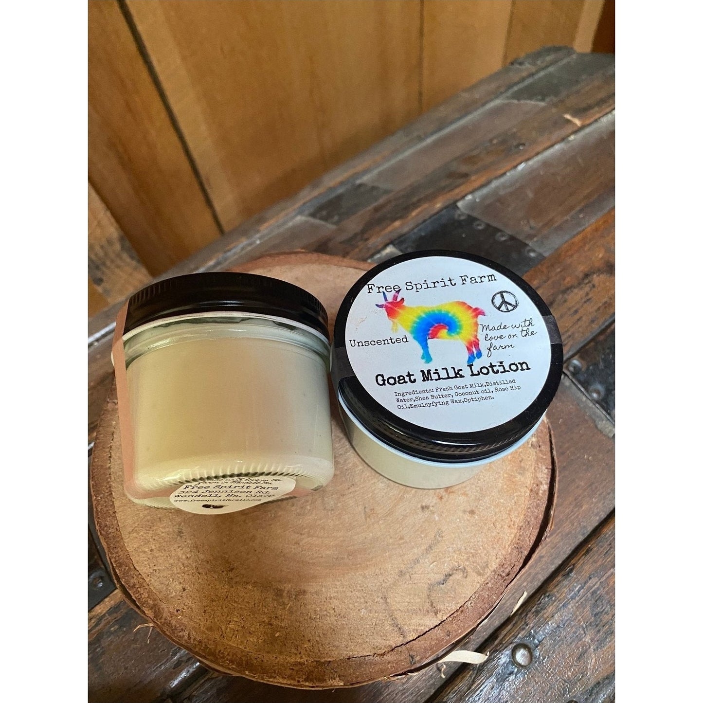 Goat Milk Lotion ~ Unscented 4 oz.