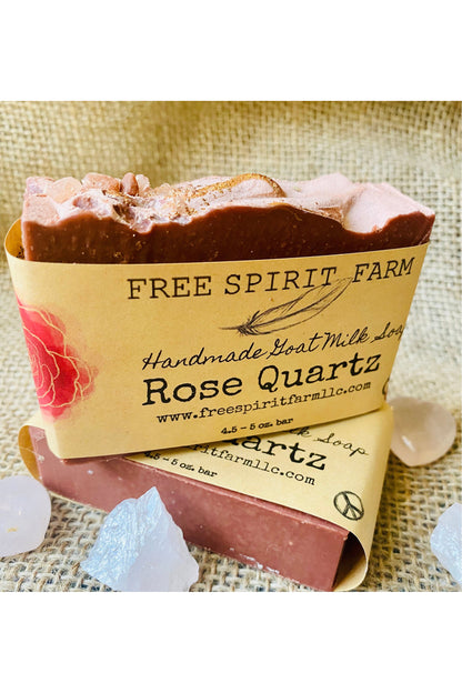 Goat Milk Soap ~ Rose Quartz