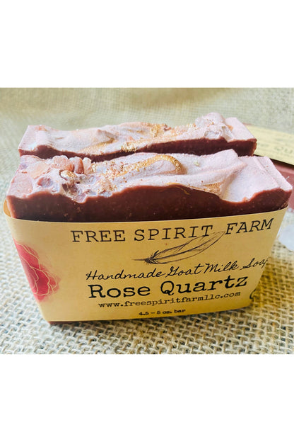 Goat Milk Soap ~ Rose Quartz