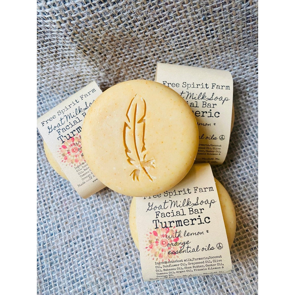Facial Bar~Goat Milk & Turmeric