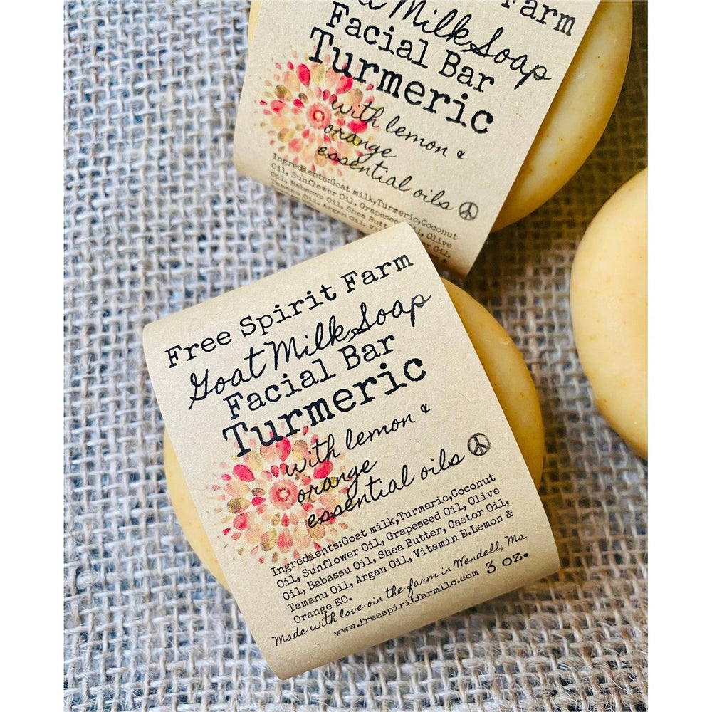 Facial Bar~Goat Milk & Turmeric
