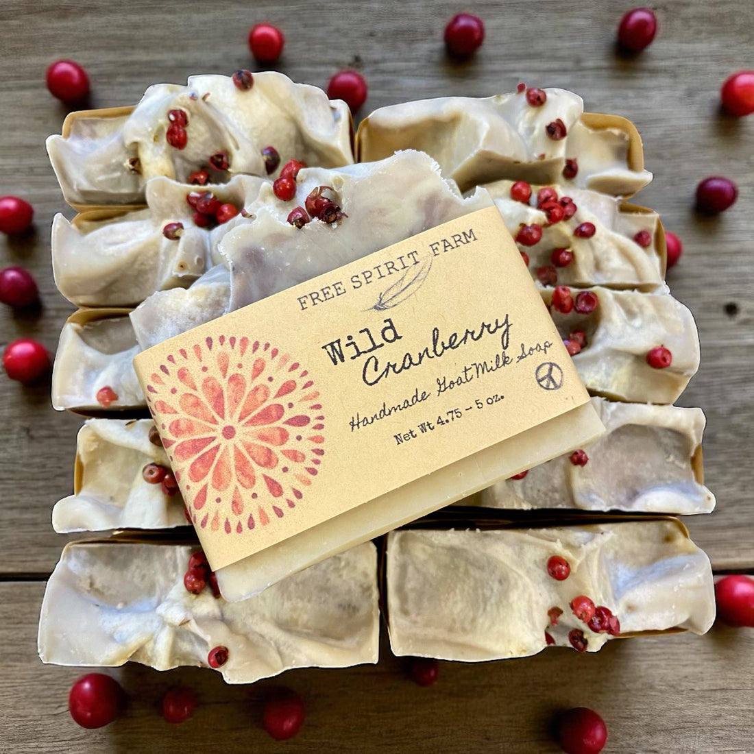 Goat Milk Soap~Wild Cranberry
