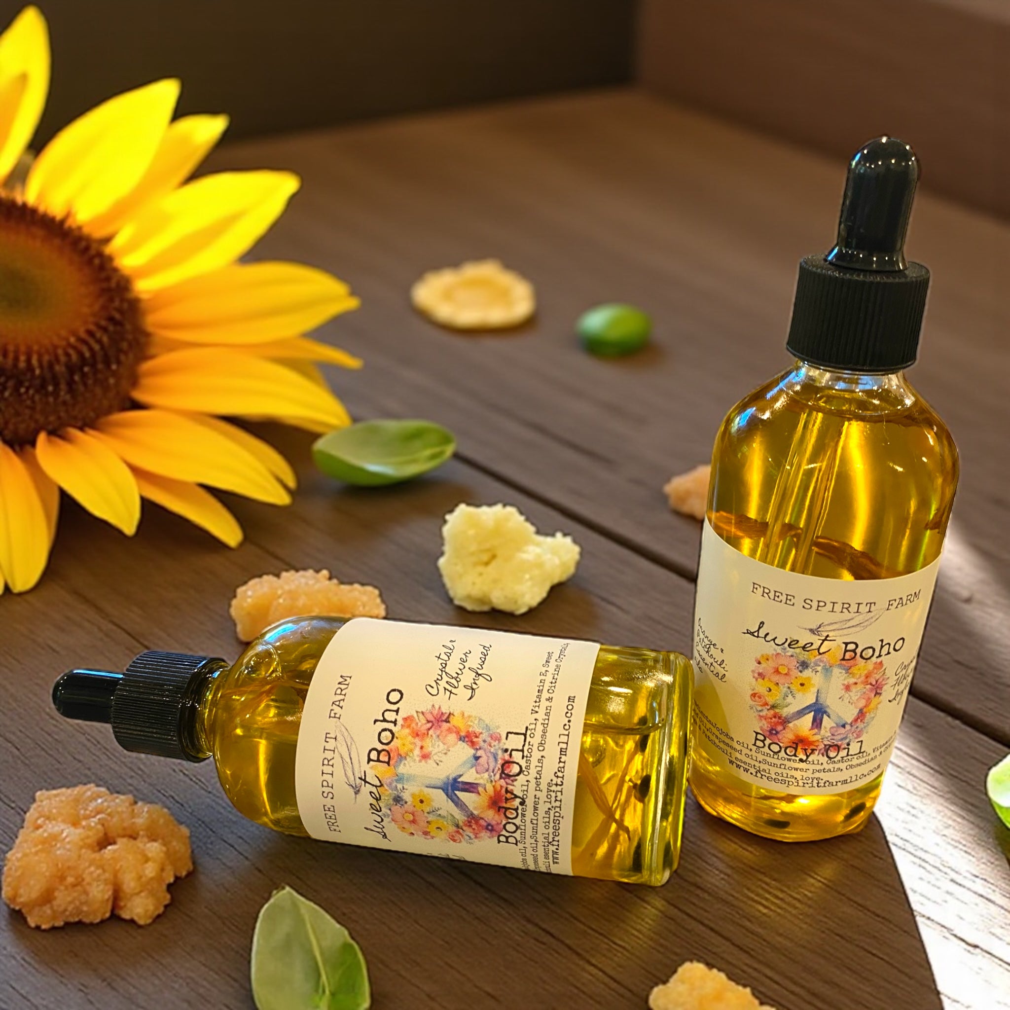 Body Oil~Sweet Boho~ 4 oz bottle