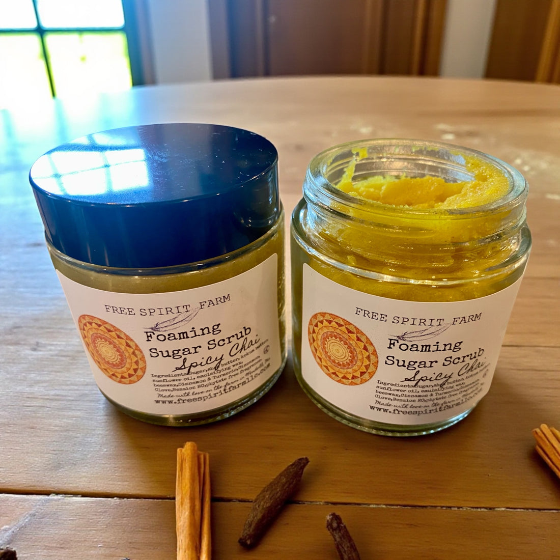 Foaming Sugar Scrub~Spicy Chai
