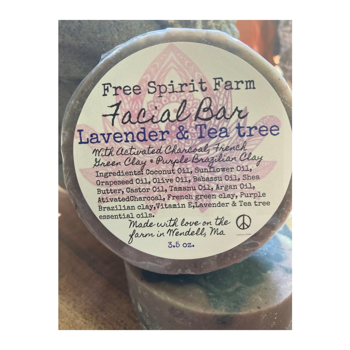 Facial Bar ~ Lavender & Tea tree