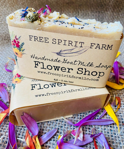 Goat Milk Soap ~ Flower Shop