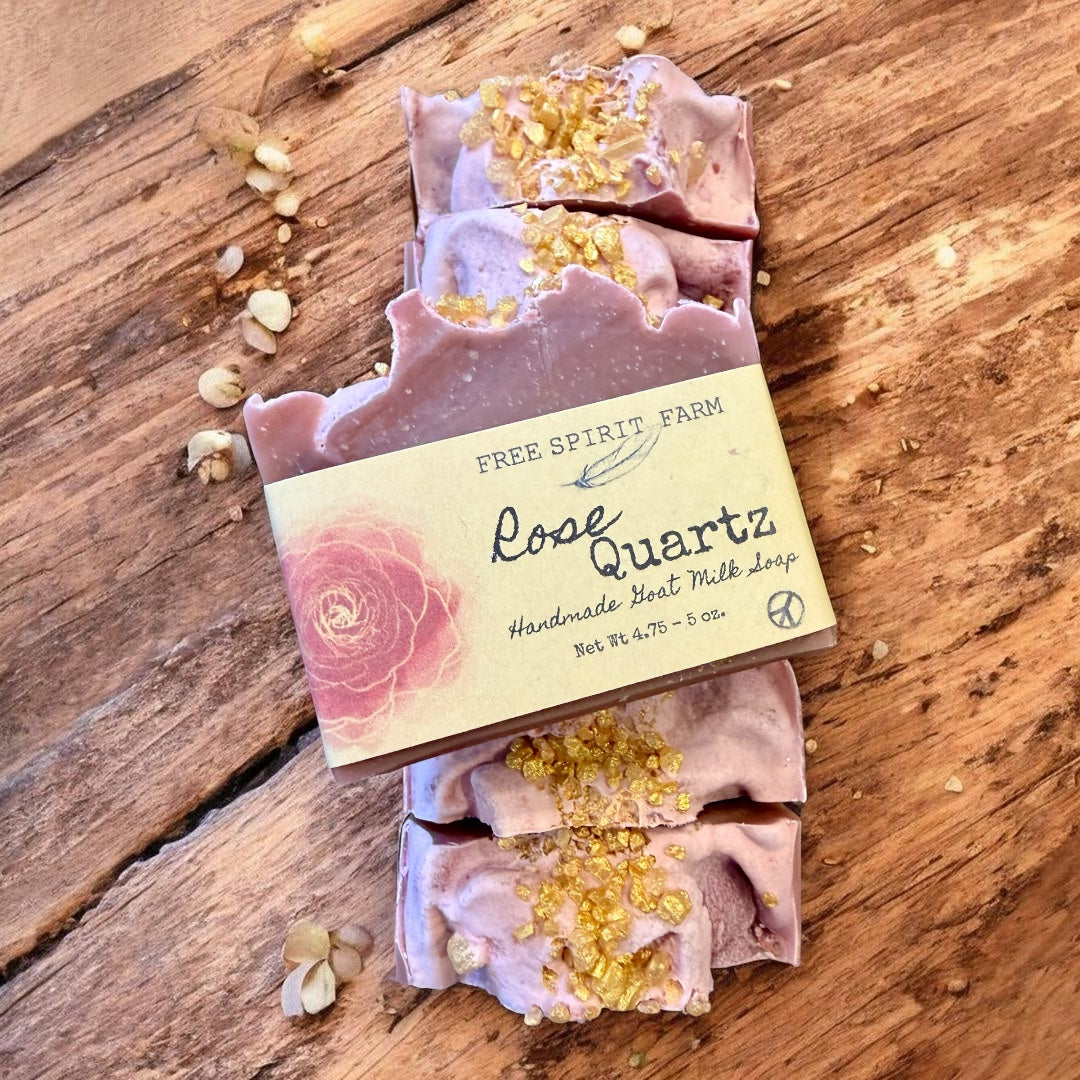 Goat Milk Soap ~ Rose Quartz