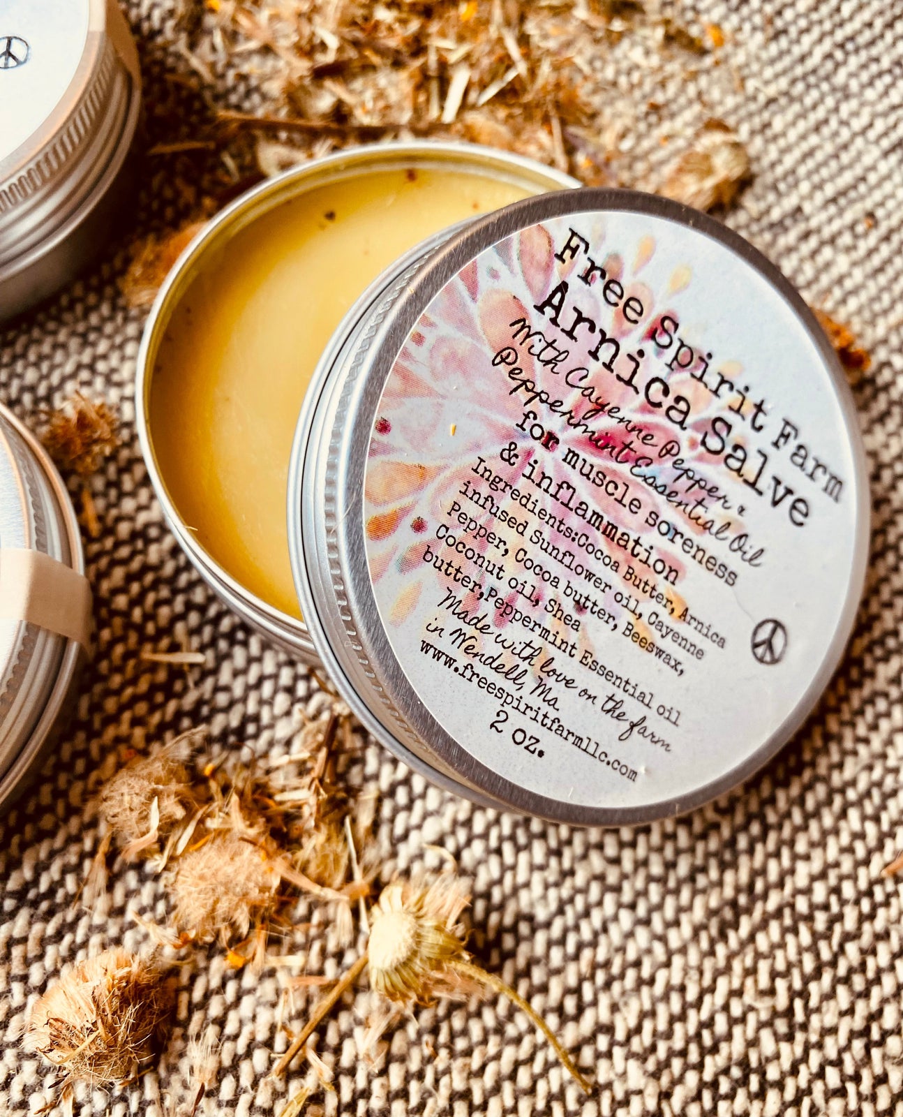 Arnica Salve with Cayenne Pepper &amp; Peppermint oil