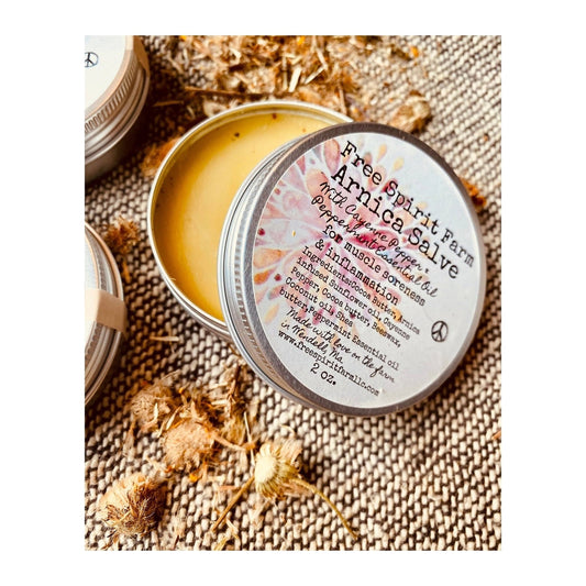 Arnica Salve with Cayenne Pepper  & Peppermint oil