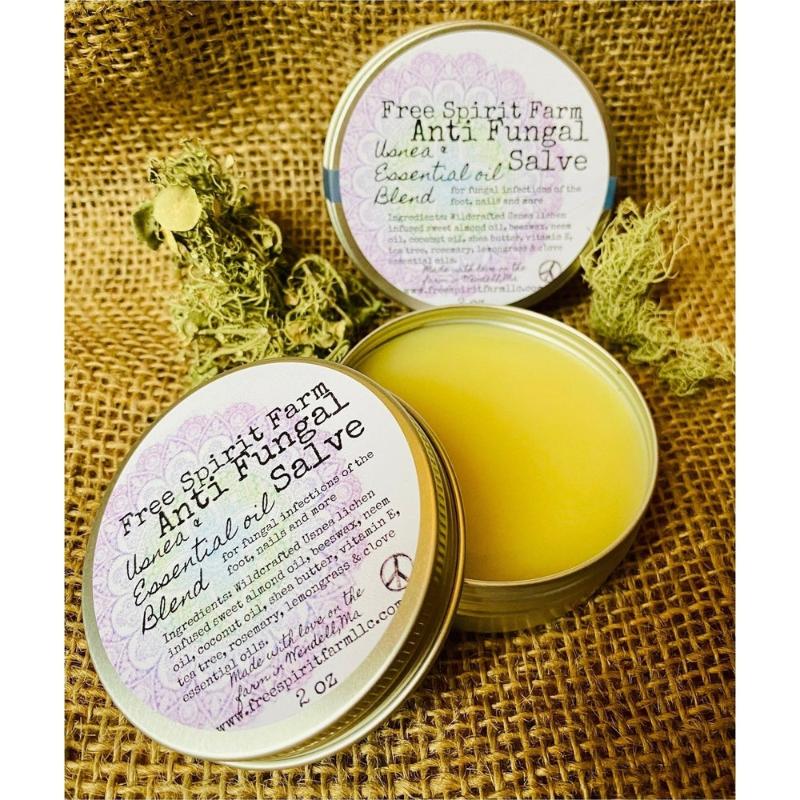 Anti-Fungal Herbal Salve - Usnea Blend