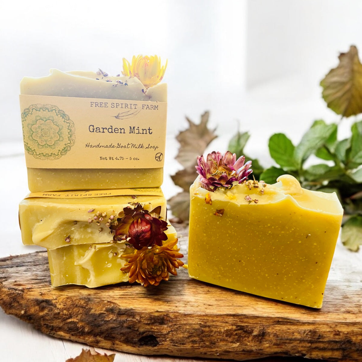 Refreshing Goat Milk Soap - Garden Mint