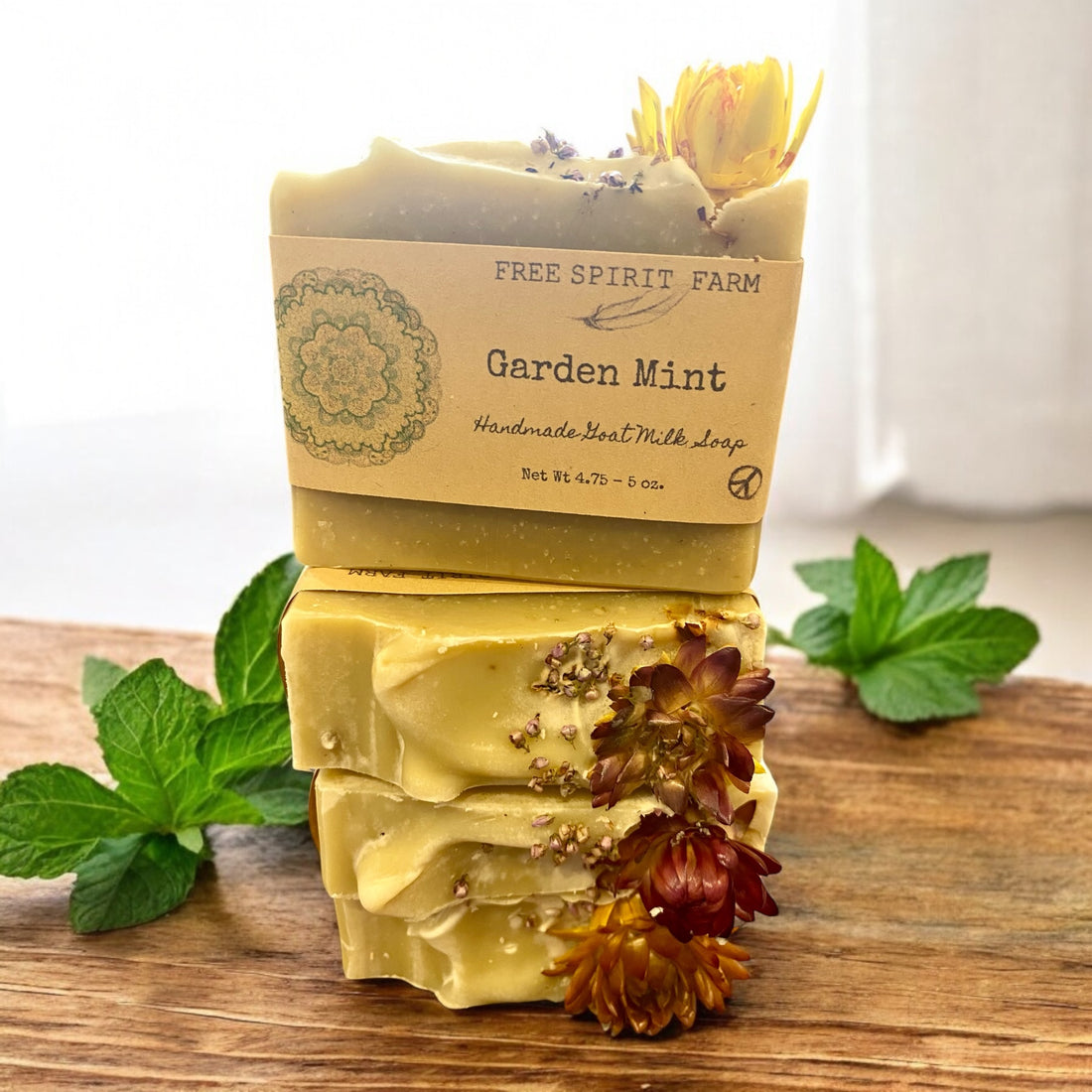 Goat Milk Soap ~ Garden Mint