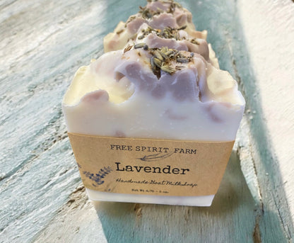 Calming Goat Milk Soap - Lavender