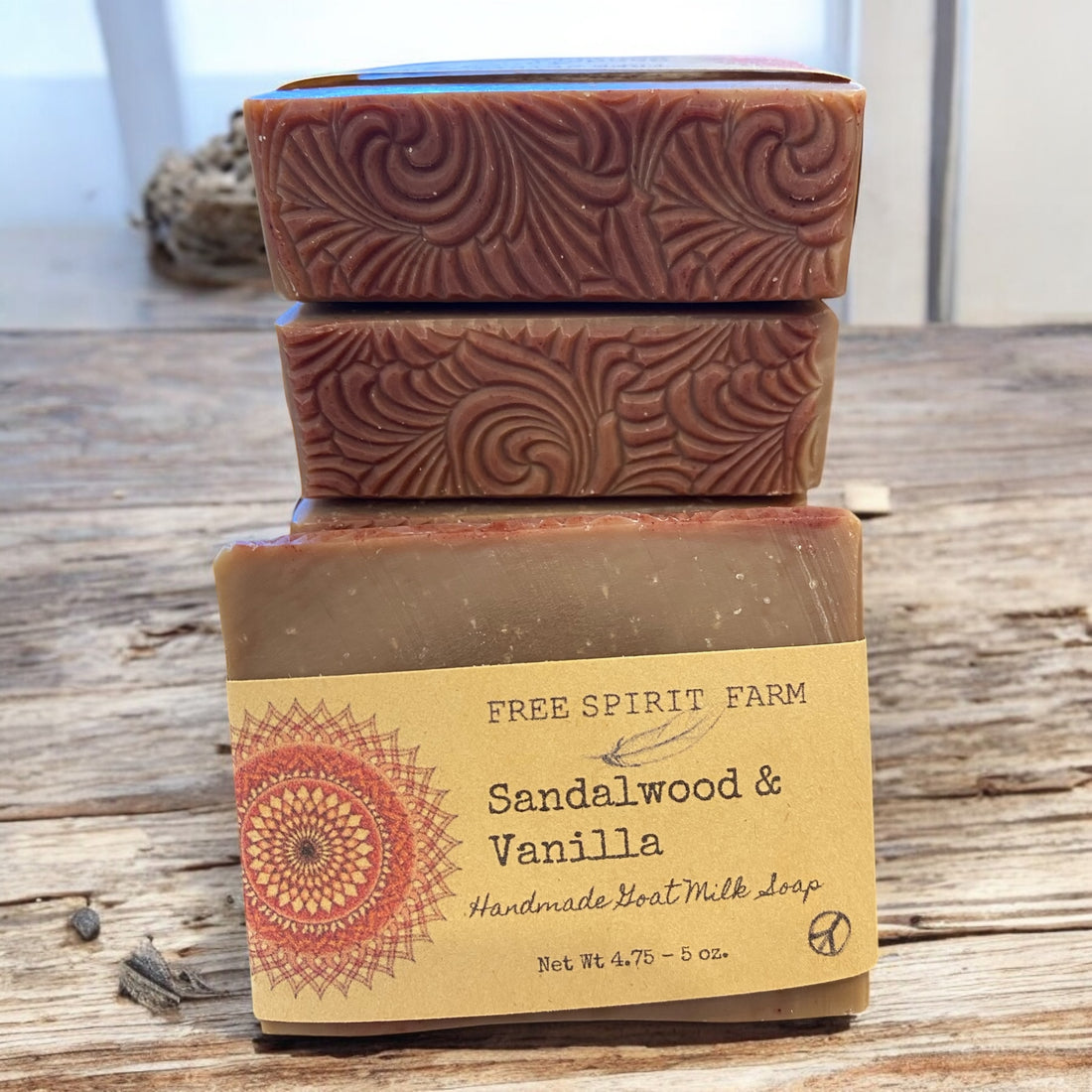 Goat Milk Soap ~Sandalwood &amp; Vanilla