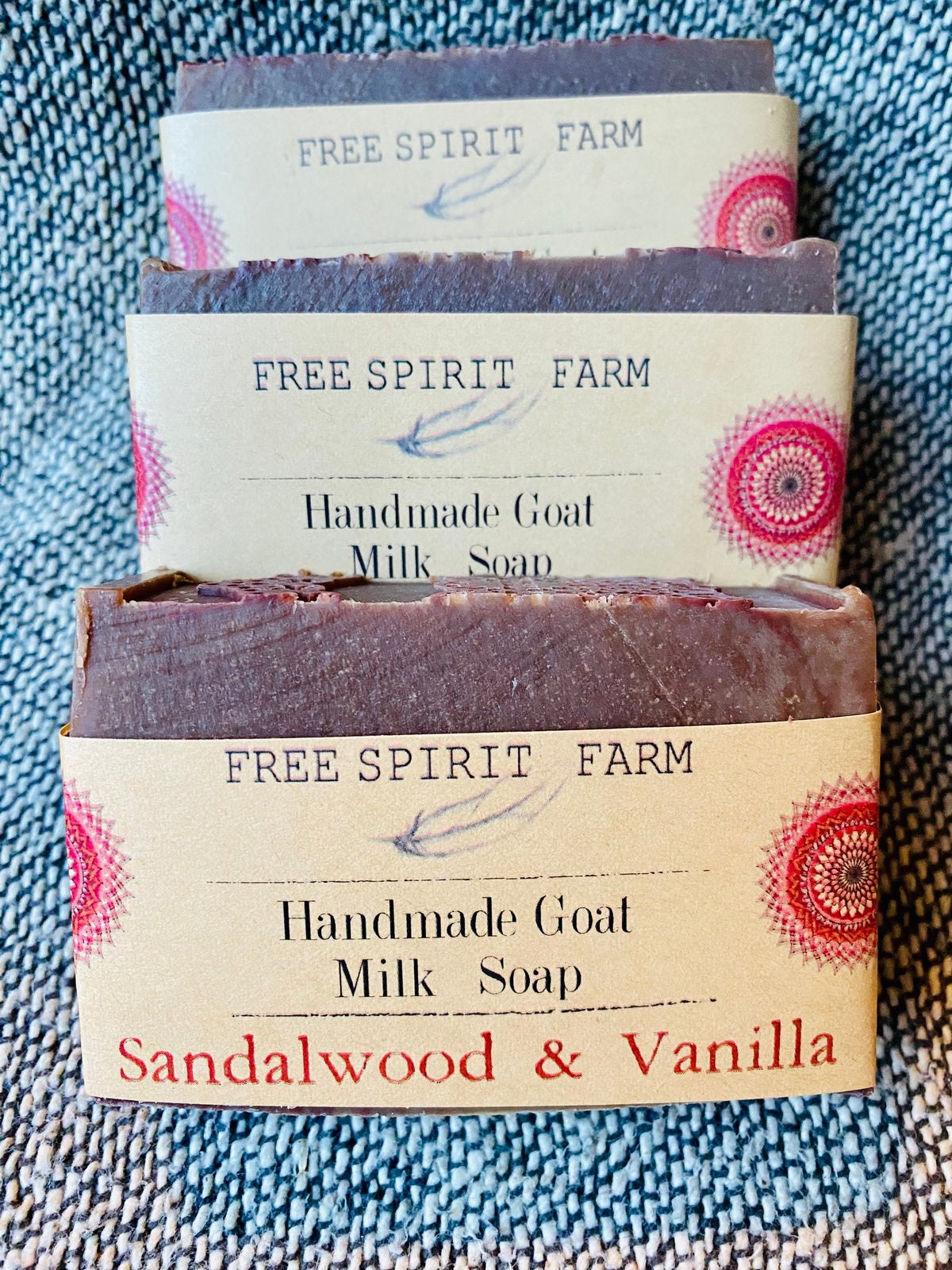 Goat Milk Soap ~Sandalwood &amp; Vanilla
