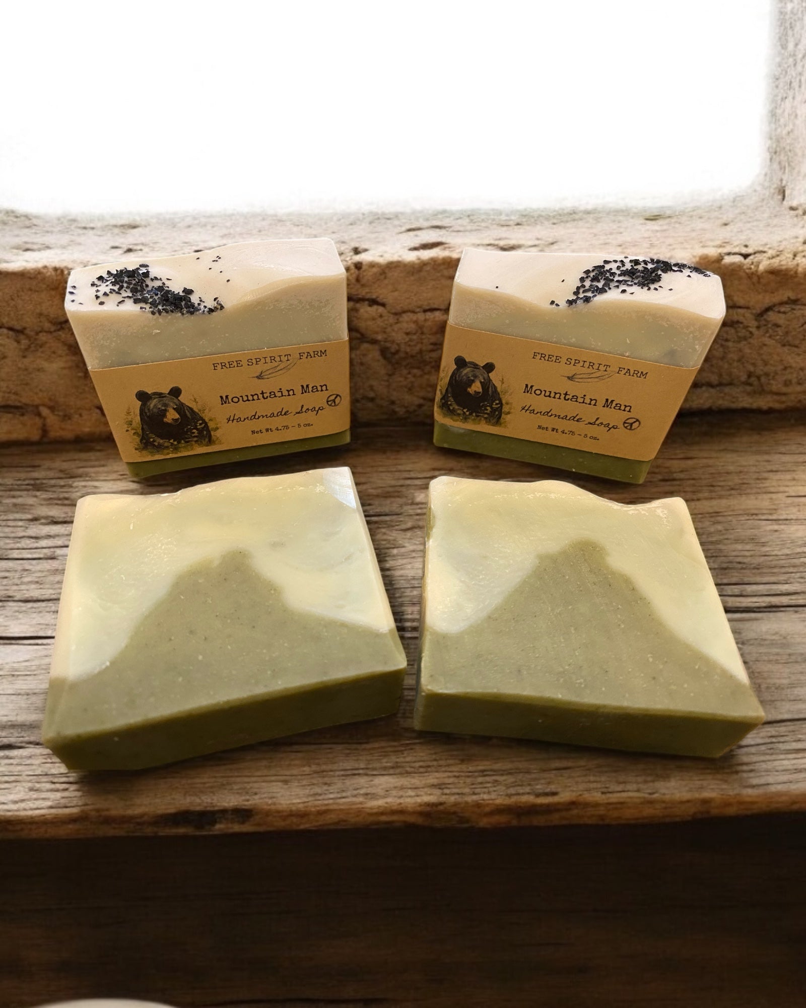 Earthy Vegan Soap - Mountain Man