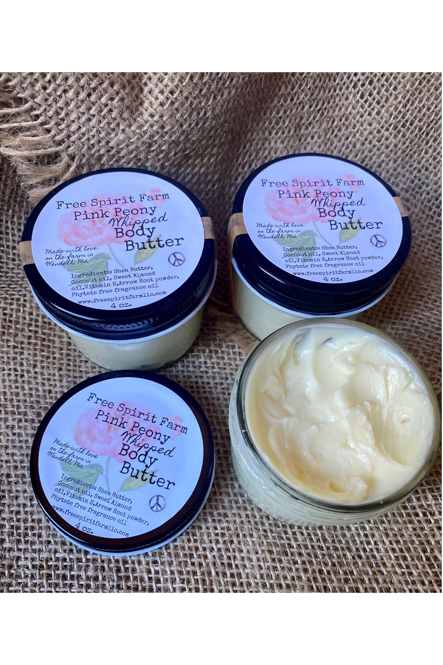 Whipped Body Butter~Pink Peony