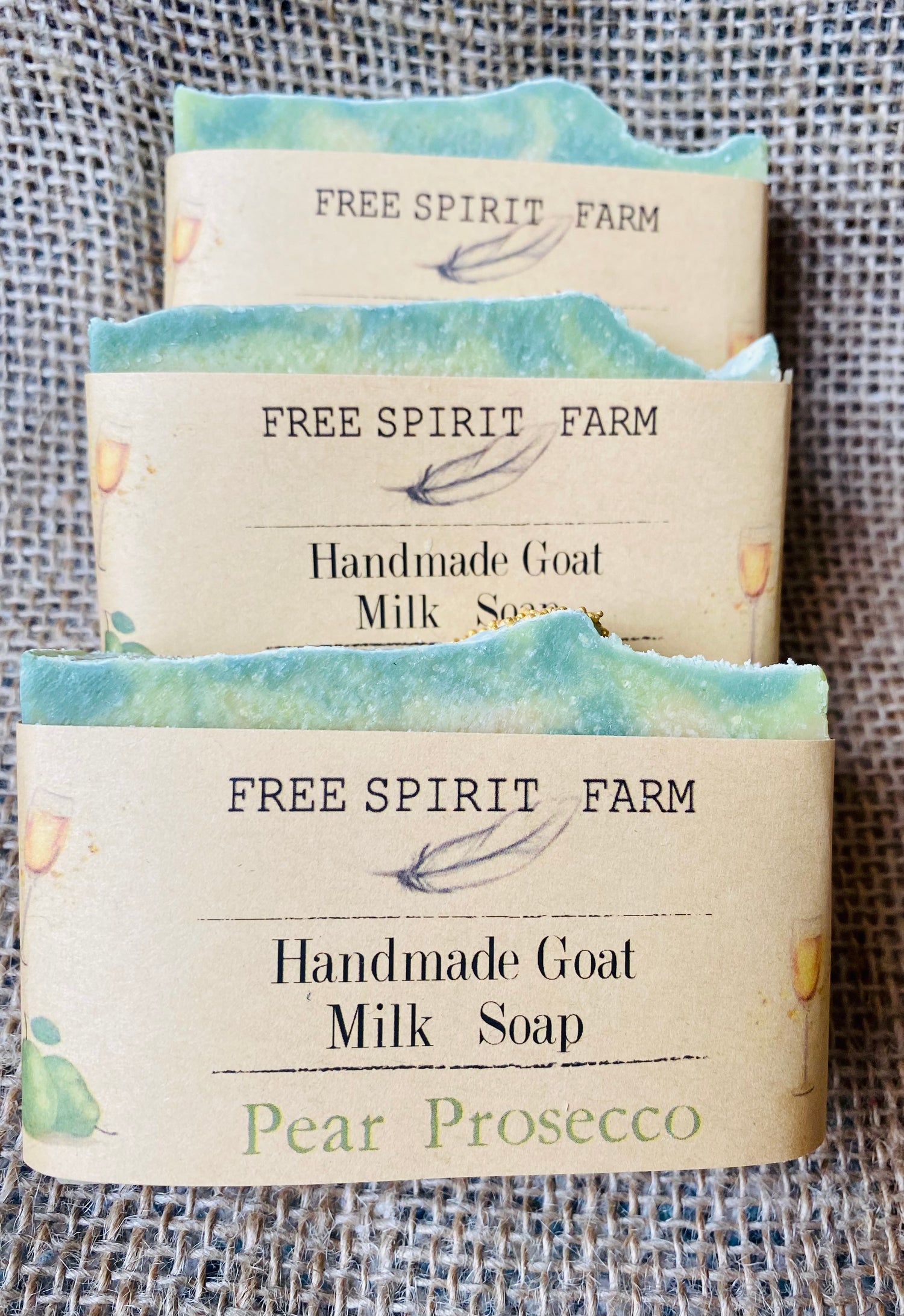 Goat Milk Soap~Pear Prosecco