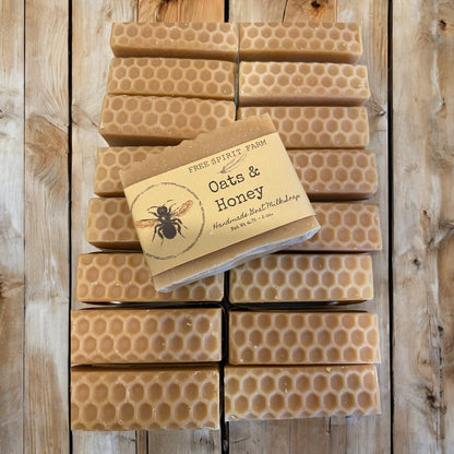 Gentle Goat Milk Soap - Oat &amp; Honey (Unscented)
