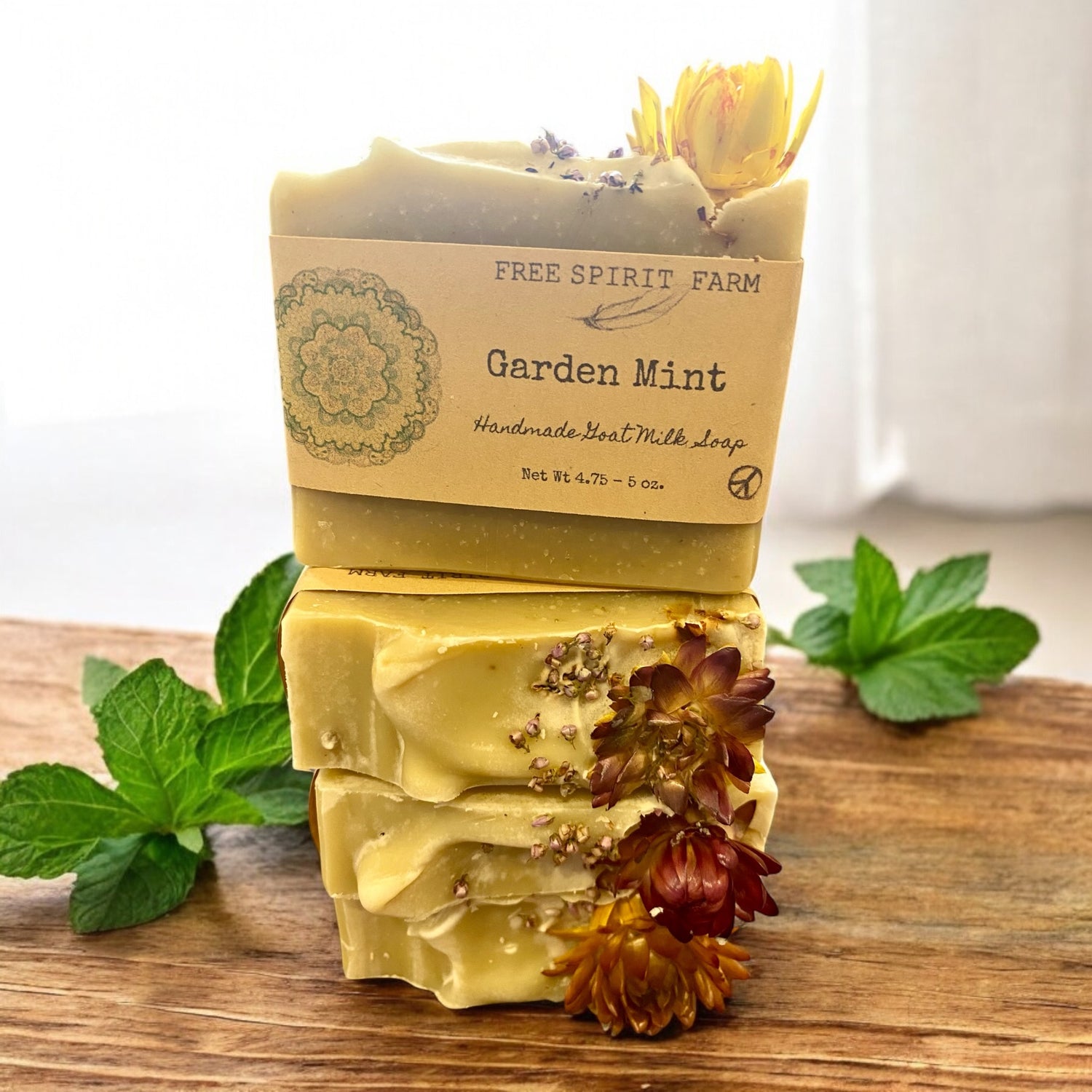 Refreshing Goat Milk Soap - Garden Mint