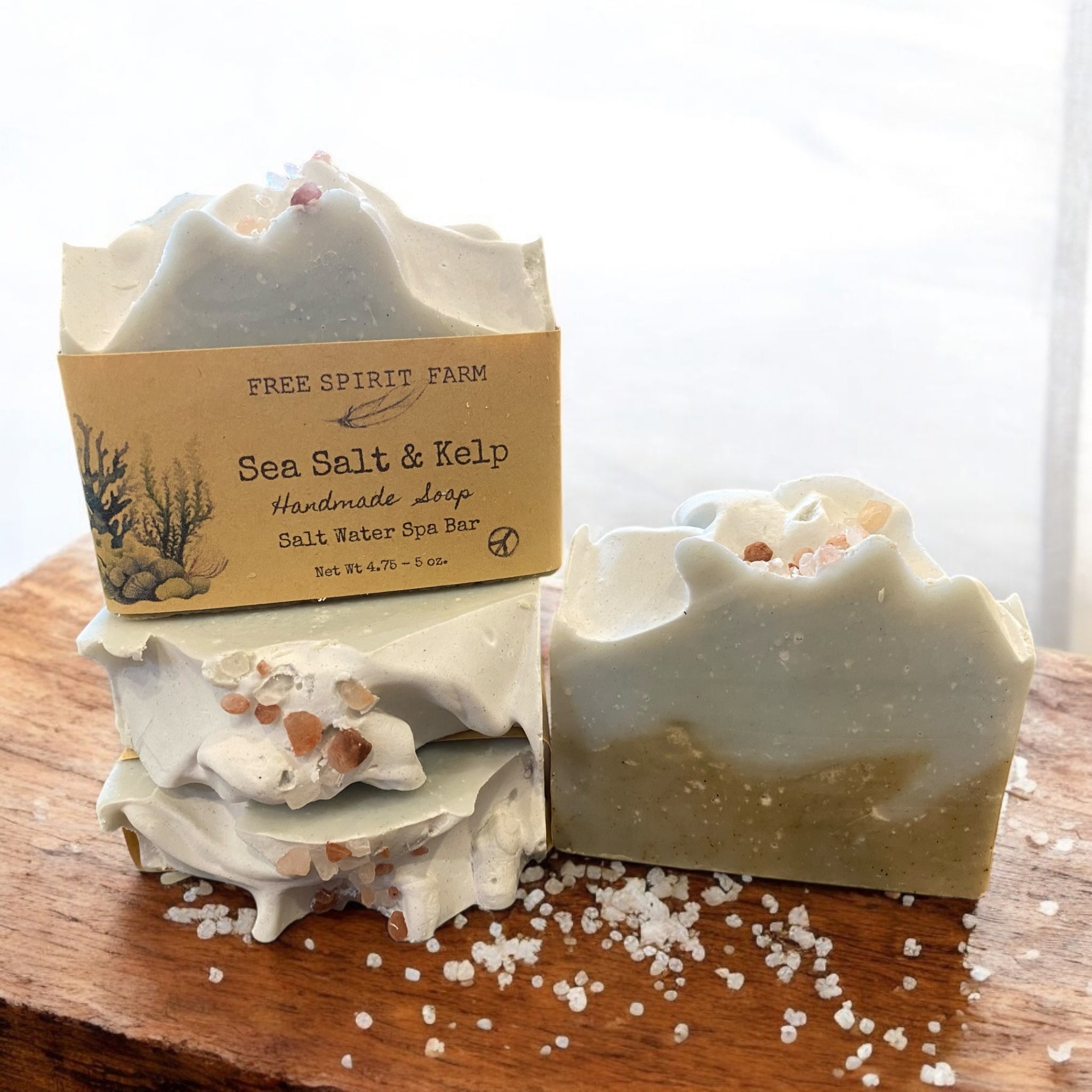 Vegan Soap~ Sea Salt &amp; Kelp