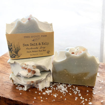 Vegan Soap~ Sea Salt &amp; Kelp