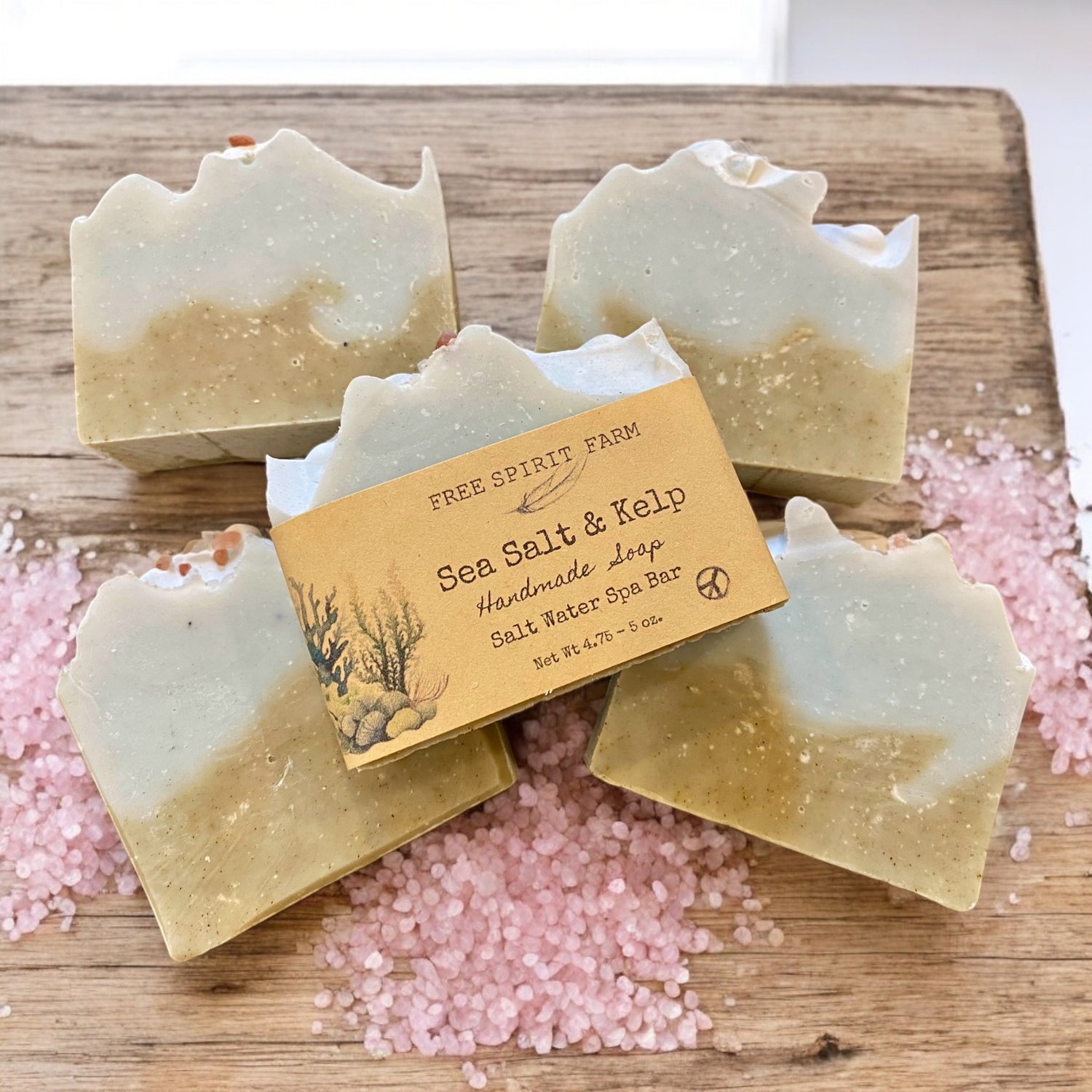 Vegan Soap~ Sea Salt &amp; Kelp