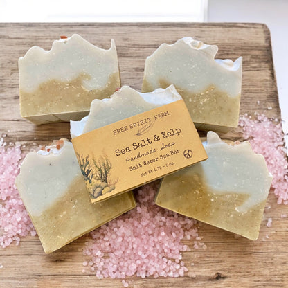 Vegan Soap~ Sea Salt &amp; Kelp