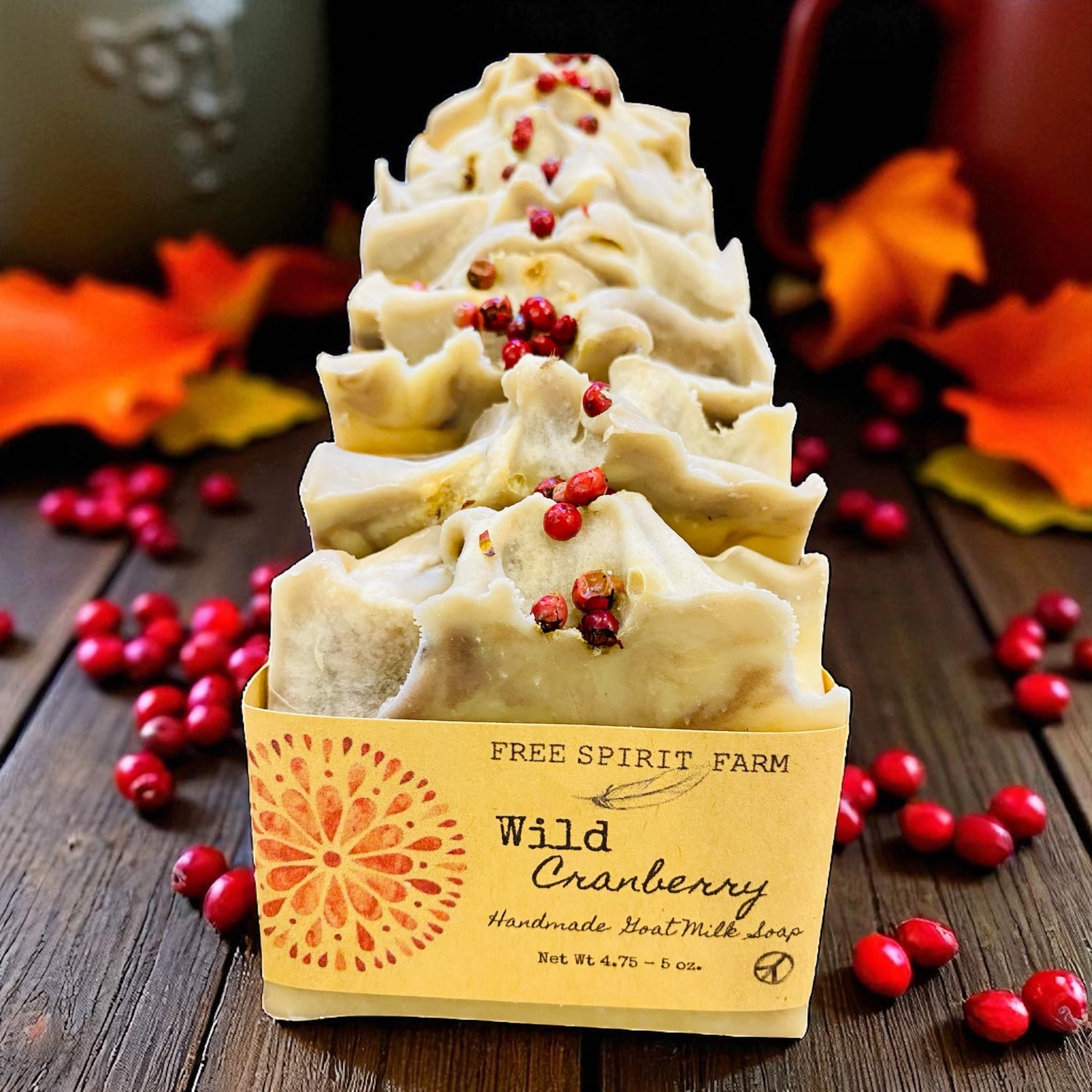 Goat Milk Soap~Wild Cranberry