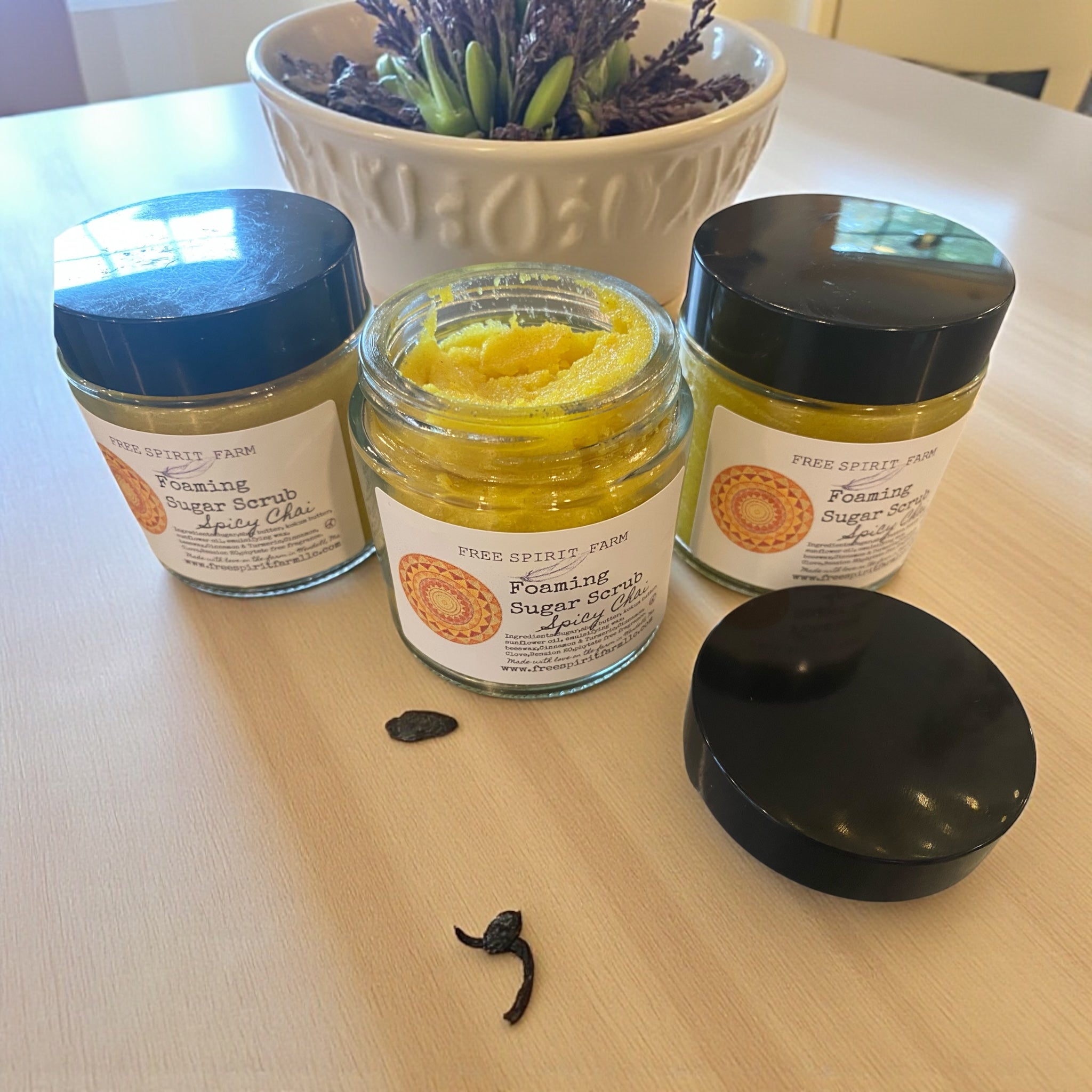 Foaming Sugar Scrub~Spicy Chai