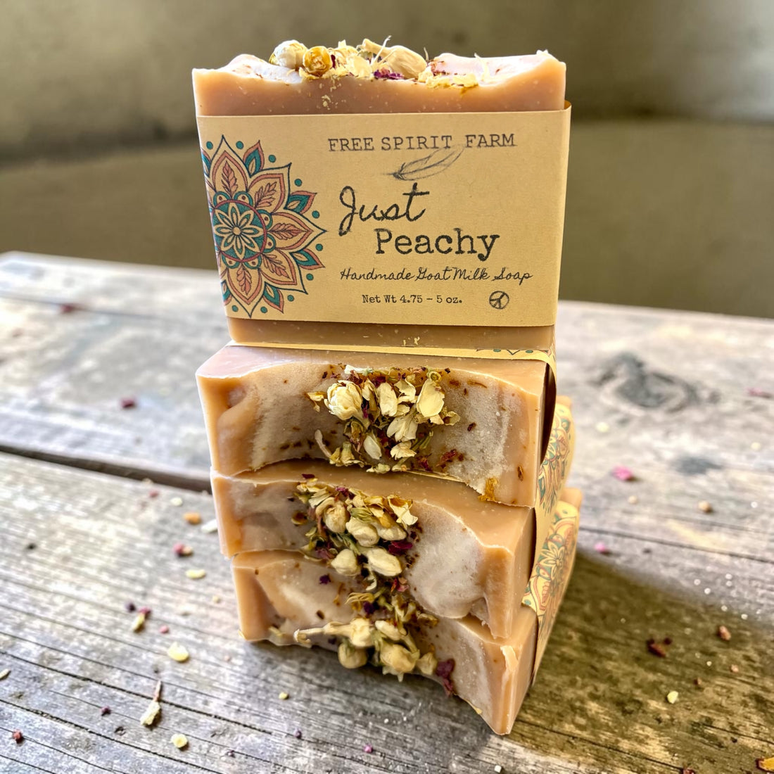 Uplifting Goat Milk Soap-Just Peachy
