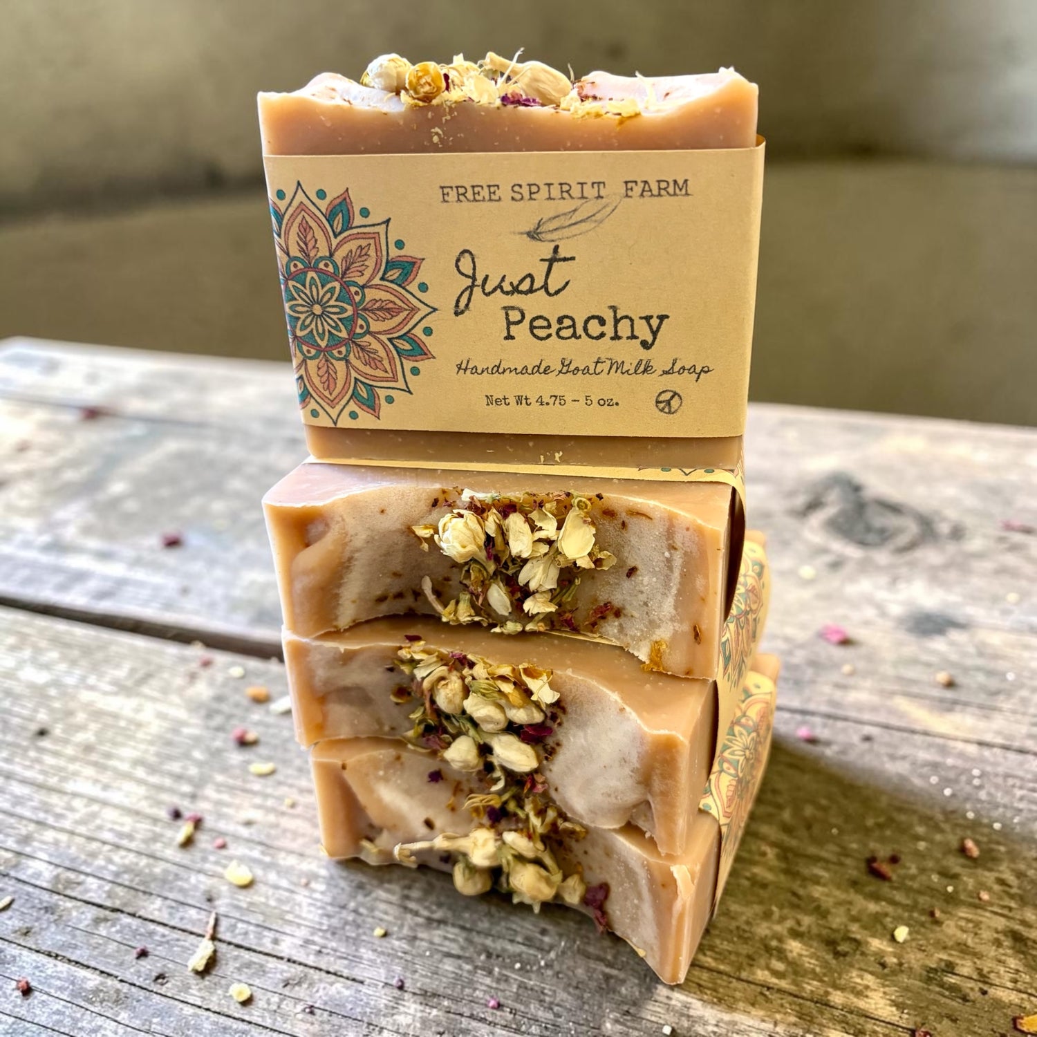 Uplifting Goat Milk Soap-Just Peachy