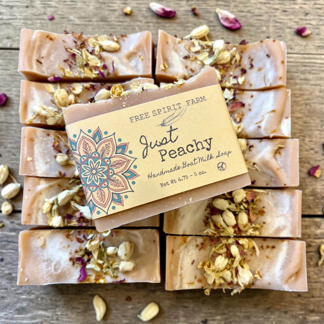 Uplifting Goat Milk Soap-Just Peachy