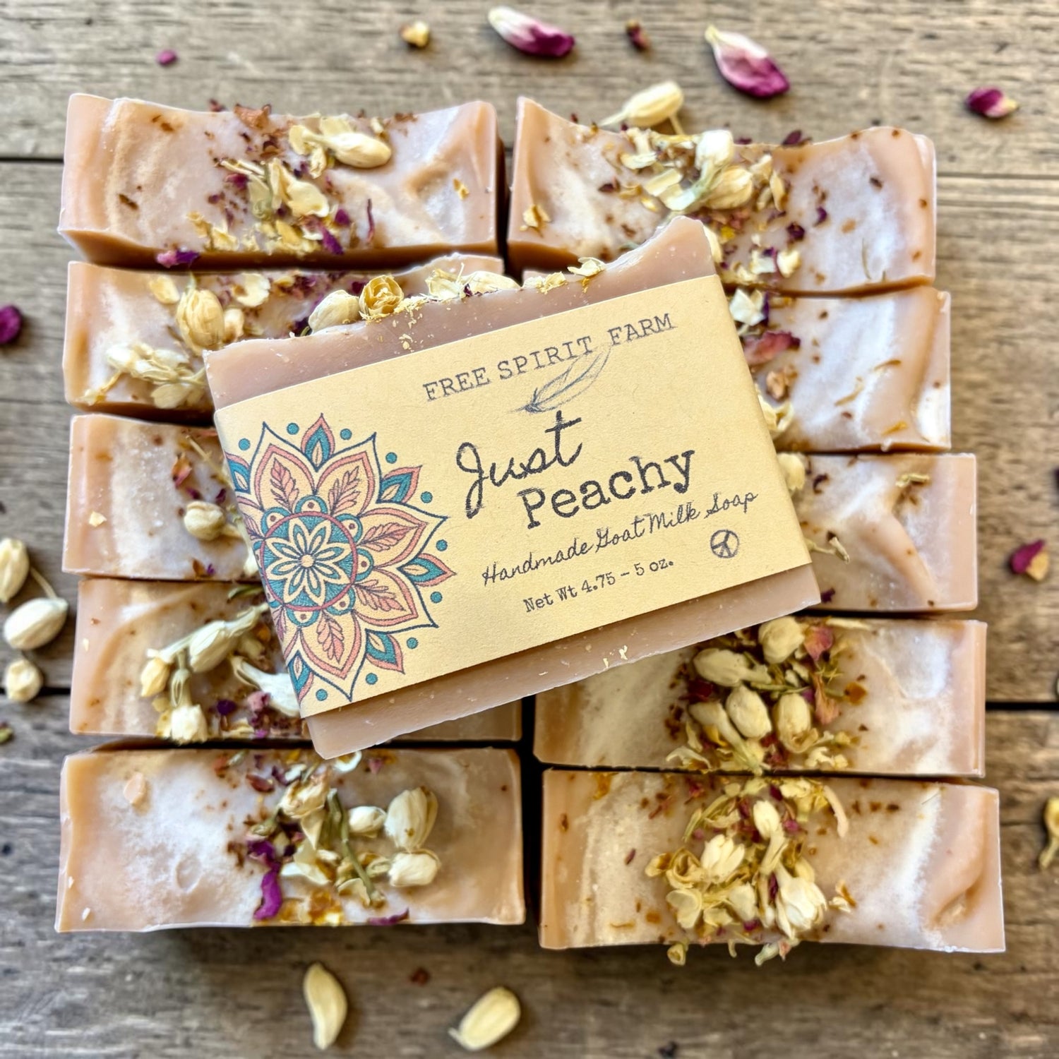Uplifting Goat Milk Soap-Just Peachy
