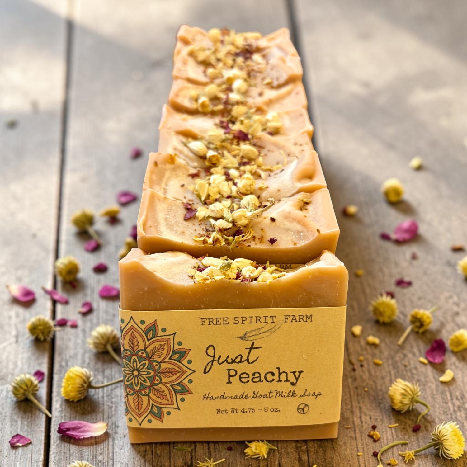 Uplifting Goat Milk Soap-Just Peachy